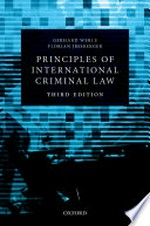 Principles of international criminal law /