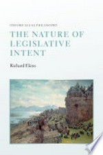 The nature of legislative intent /
