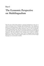 The economics of the multilingual workplace /