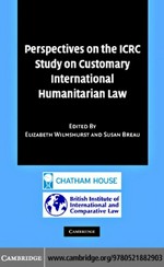 Perspectives on the ICRC study on customary international humanitarian law /