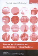 Finance and governance of capital cities in federal systems /