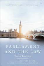 Parliament and the law /