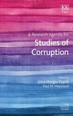 A research agenda for studies of corruption /