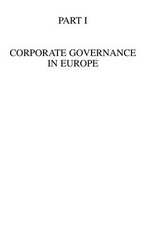 Handbook on international corporate governance : country analyses /