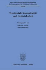 Territoriale Souveränität und Gebietshoheit /