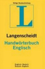Langenscheidts Handwörterbuch Englisch /