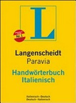 Langenscheidts Handwörterbuch Italienisch /