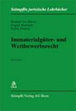 Immaterialgüter- und Wettbewerbsrecht /