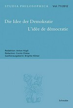 Die Idee der Demokratie = L'idée de la démocratie /