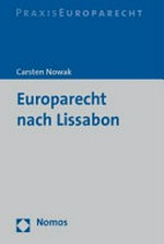 Europarecht nach Lissabon /