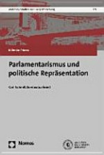 Parlamentarismus und politische Repräsentation : Carl Schmitt kontextualisiert /