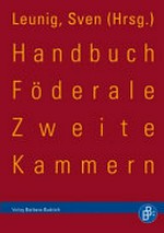Handbuch Föderale Zweite Kammern /