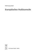 Europäisches Nuklearrecht /