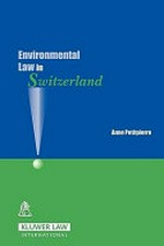 Environmental law in Switzerland /