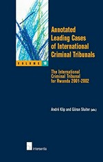 The International Criminal Tribunal for the former Yugoslavia 2003 /