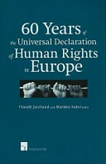 60 years of the Universal Declaration of Human Rights in Europe /