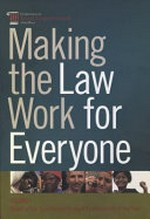 Making the law work for everyone /