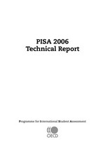 PISA 2006 Technical Report /