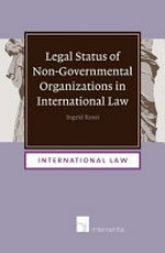 Legal status of non-governmental organizations in international law /