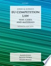 Jones and Sufrin's EU competition law : text, cases, and materials /