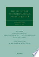 The statute of the International Court of Justice : a commentary /