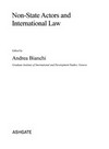 Non-state actors and international law /