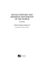 Revolutionary and Dissident Movements of the World /
