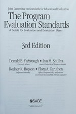 The program evaluation standards : a guide for evaluators and evaluation users /