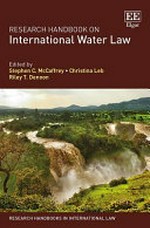 Research handbook on international water law /