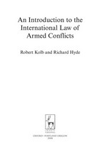 An introduction to the international law of armed conflicts /