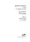 Questions européennes : le droit et les politiques de l'Union /