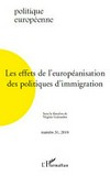 Les effets de l'européanisation des politiques d'immigration /