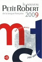 Le Nouveau Petit Robert : dictionnaire alphabétique et analogique de la langue française