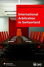 International arbitration in Switzerland /