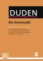 Die Grammatik : unentbehrlich für richtiges Deutsch /