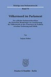 Völkermord im Parlament : der schlichte Parlamentsbeschluss des Deutschen Bundestages zur Anerkennung des Völkermords an den Armeniern als Problem zwischen Verfassung und Politik /