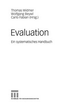 Evaluation : ein systematisches Handbuch /