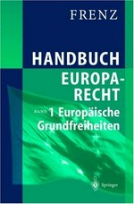 Handbuch Europarecht /