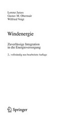 Windenergie : zuverlässige Integration in die Energieversorgung /