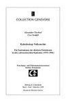 Kaleidoskop Volksrechte : die Institutionen der direkten Demokratie in den schweizerischen Kantonen (1970-1996) /