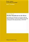 Direkte Demokratie in der Krise : die Funktion des Notrechts in der Schweiz während Weltwirtschaftskrise und Zweitem Weltkrieg dargestellt am Beispiel des Warenhausbeschlusses 1933-1945 /