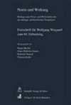 Norm und Wirkung : Beiträge zum Privat- und Wirtschaftsrecht aus heutiger und historischer Perspektive : Festschrift für Wolfgang Wiegand zum 65. Geburtstag /