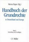 Handbuch der Grundrechte in Deutschland und Europa /