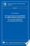 Die Vorgesetztenverantwortlichkeit im völkerrechtlichen Straftatsystem : eine Untersuchung zur Rechtsprechung der internationalen Strafgerichtshöfe für das ehemalige Jugoslawien und Ruanda /