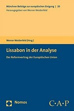 Lissabon in der Analyse : der Reformvertrag der Europäischen Union /