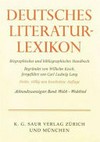 Deutsches Literatur-Lexikon : biographisch-bibliographisches Handbuch /