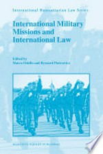 International military missions and international law /