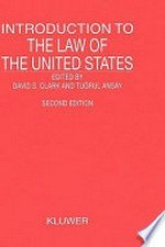 Introduction to the law of the United States /