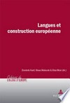 Langues et construction européenne /