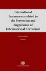 International instruments related to the prevention and suppression of international terrorism